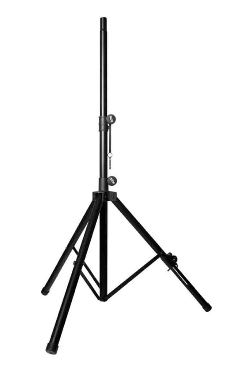 OnStage On-Stage SS7762B Speaker Stand with Adjustable Leg - Image 1